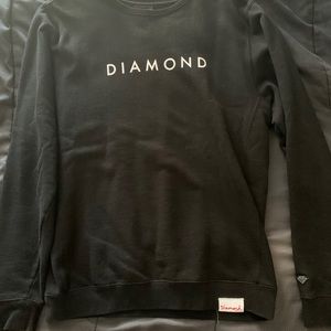 Men’s diamond supply co Crewneck size large
